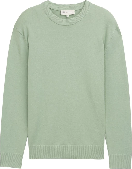 Tom Tailor Basic Strickpullover fresh mint green (Herren)