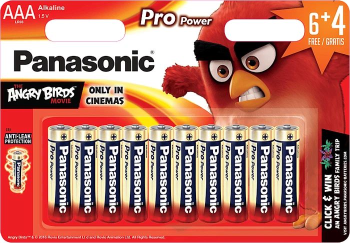 Panasonic Pro Power Micro AAA, 10er-Pack