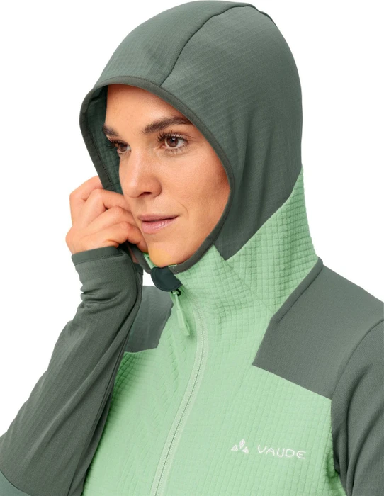 Vaude Monviso Grid Fleece Funktionsjacke jade (Damen)
