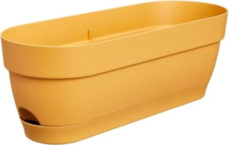 Elho Vibia Campana oval 50x18cm honig gelb