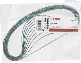 Bosch Professional Y580 Best for Inox Schleifband K60, 13x610mm, 10 Stück