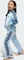 adidas Adicolor Firebird Trainingsanzug clear sky (Junior) Vorschaubild
