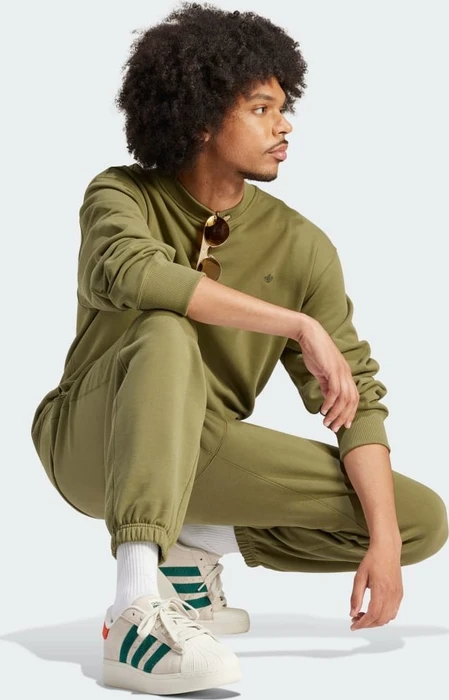 adidas Adicolor Contempo French Terry Sweatshirt focus olive (Herren)