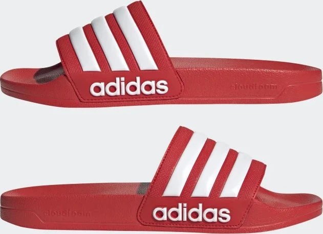 adidas Shower Adilette vivid red/cloud white