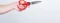 Pelikan griffix Schulschere, Universalschere, Linkshänder, 140mm, orange/rot Vorschaubild