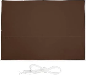 Relaxdays Sonnensegel 250x350cm beige