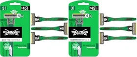 Wilkinson Sword Quattro Titanium Sensitive Einwegrasierer, 3 Stück