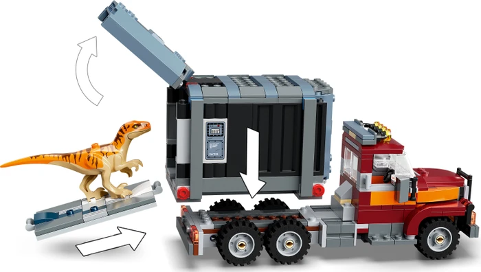 LEGO Jurassic World - T-Rex & Atrociraptor: Dinosaurier-Ausbruch