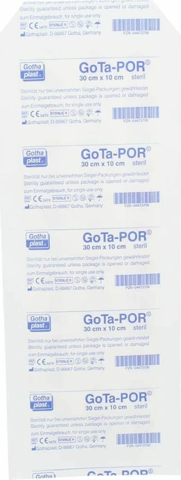 Gothaplast GoTa-POR steril, 10 x 30cm, 1 Stück
