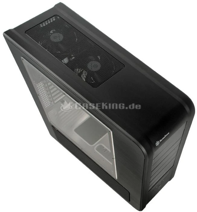 SilverStone Temjin TJ07 USB 3.0 schwarz, Acrylfenster