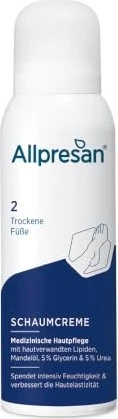 Allpresan Fuß spezial trockene und raue Haut Schaum-Creme, 125ml