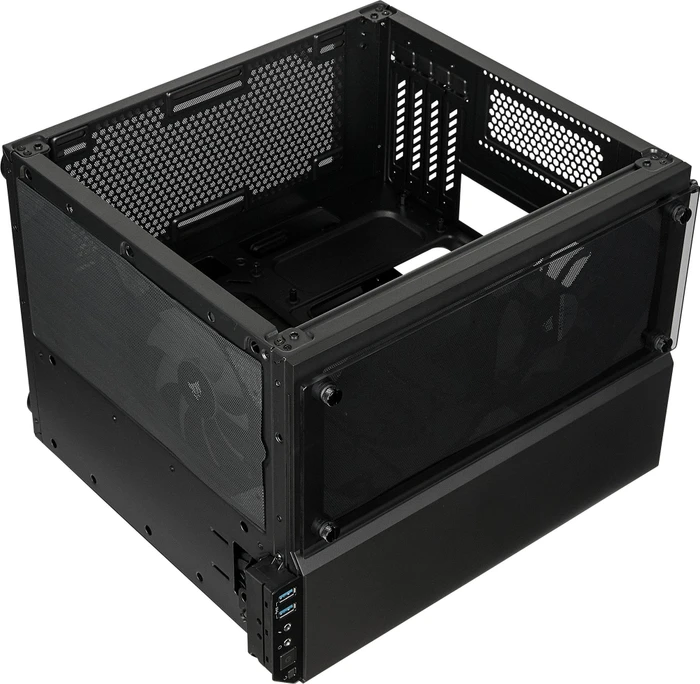 Corsair Crystal Series 280X, schwarz, Glasfenster