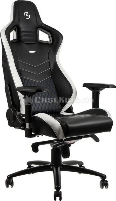 noblechairs Epic SK Edition Gamingstuhl, schwarz/weiß/blau