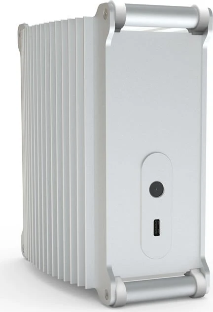 Streacom DB1 Fanless, silber, Mini-ITX