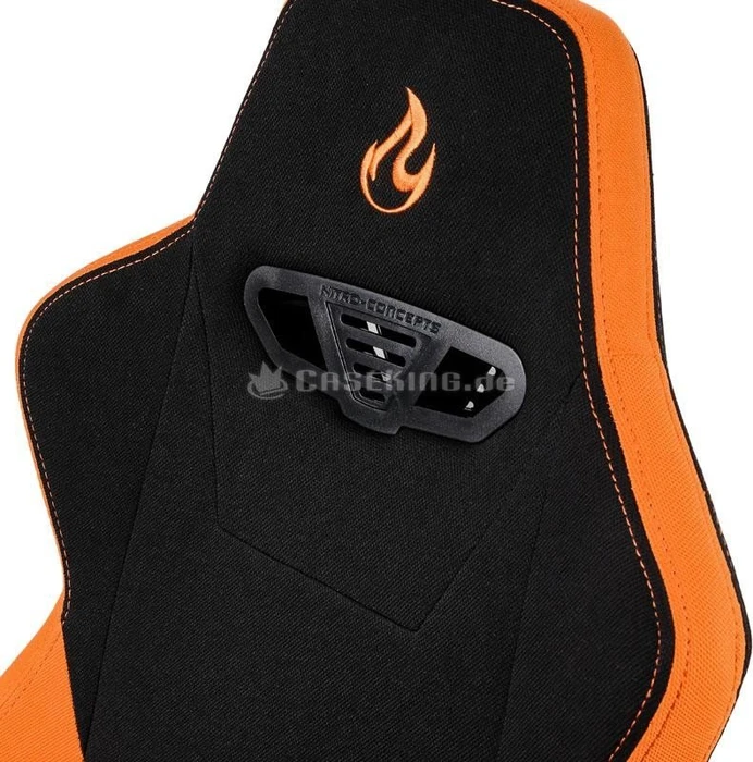 Nitro Concepts S300 Horizon Orange Bürostuhl, schwarz/orange