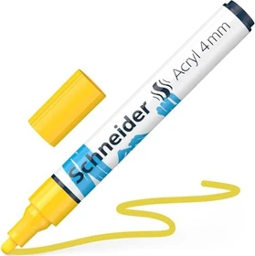 Schneider Paint-It 320 4mm Acrylmarker gelb