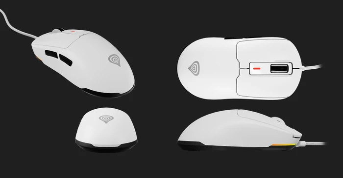 Genesis Krypton 660 Ultra-Lightweight Gaming Mouse weiß, USB