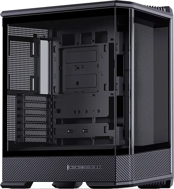 Jonsbo D400 Black, Glasfenster