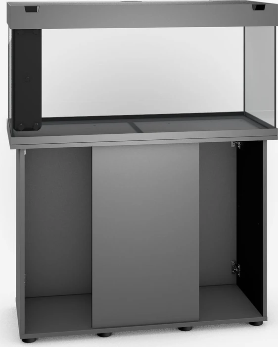 Juwel Rio 180 LED Aquarium-Set mit Unterschrank, grau/grau, 180l
