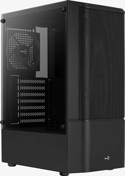 AeroCool Quantum Mesh [V1], schwarz, Glasfenster