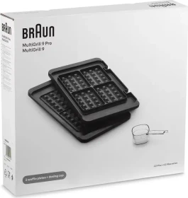 Braun 2 Waffelplatten/Dosierbecher MultiGrill