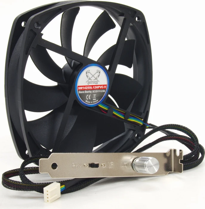 Scythe Slip Stream 140 PWM Adjustable VR, Lüftersteuerung, 140mm