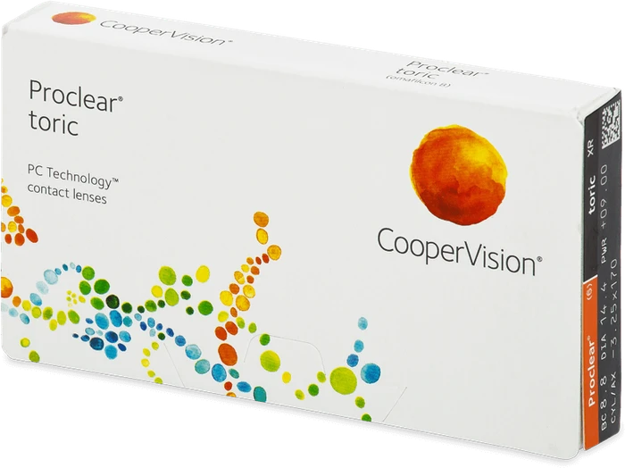Cooper Vision Proclear toric XR, +4.00 Dioptrien, 6 Stück