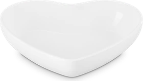 Le Creuset Schüssel in Herzform 20cm white