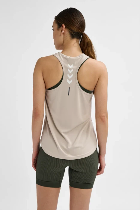 hummel lTE Tola Tanktop Funktionsshirt ärmellos chateu grey (Damen)