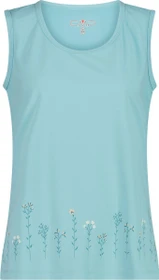 CMP Frontgrafik Tanktop Funktionsshirt ärmellos lagoon (Damen)