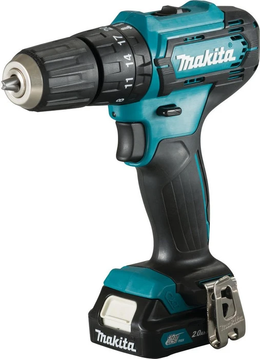 Makita HP333DWAE Akku-Schlagbohrschrauber inkl. Koffer + 2 Akkus 2.0Ah