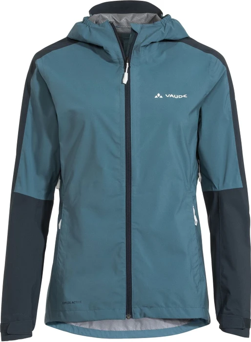 Vaude Moab Rain II Fahrradjacke blaugrau (Damen)