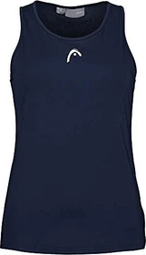 Head Perf Funktionsshirt ärmellos white/dark blue (Damen)