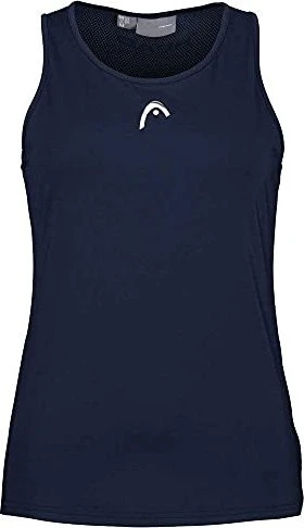 Head Perf Funktionsshirt ärmellos white/dark blue (Damen)