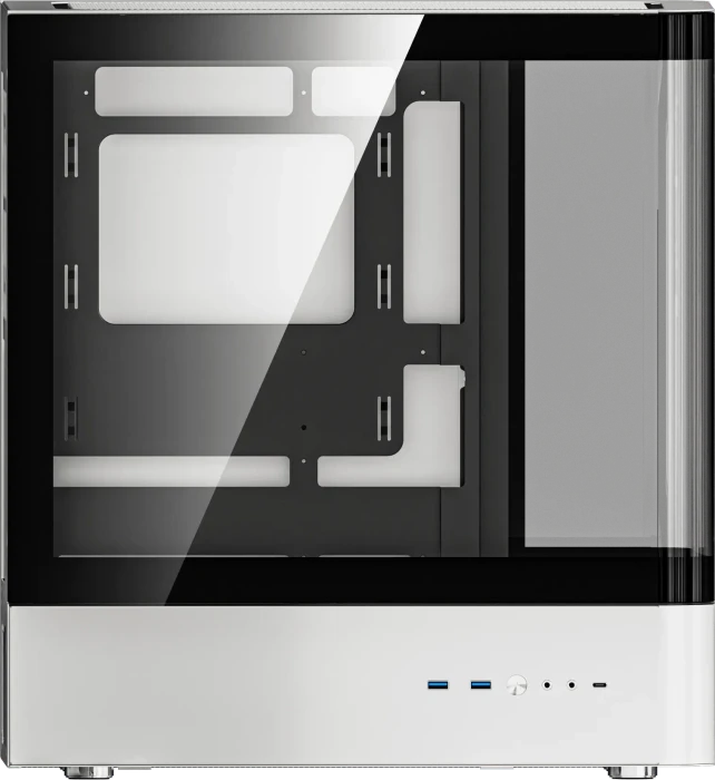 DarkFlash HM1 White, Glasfenster