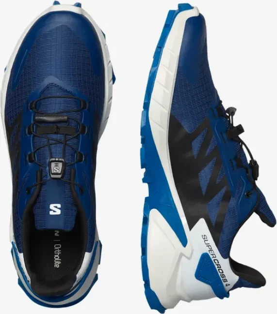 Salomon Supercross 4 blue print/black lapis blue (Herren)