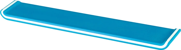 Leitz Ergo WOW höhenverstellbare Handgelenkauflage für Tastatur, blau/weiß