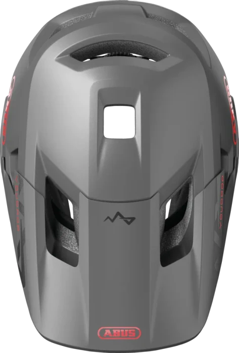 ABUS Youdrop Fullface-Kinderhelm ti silver
