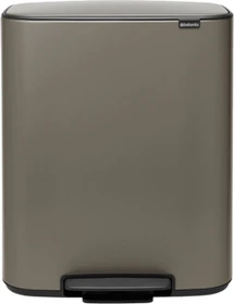 Brabantia Bo Treteimer 60l platinum