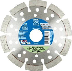 Pferd DS 125x2.4x22.23 SG Diamanttrennscheibe, 125x2.4x22.23mm, 1 Stück