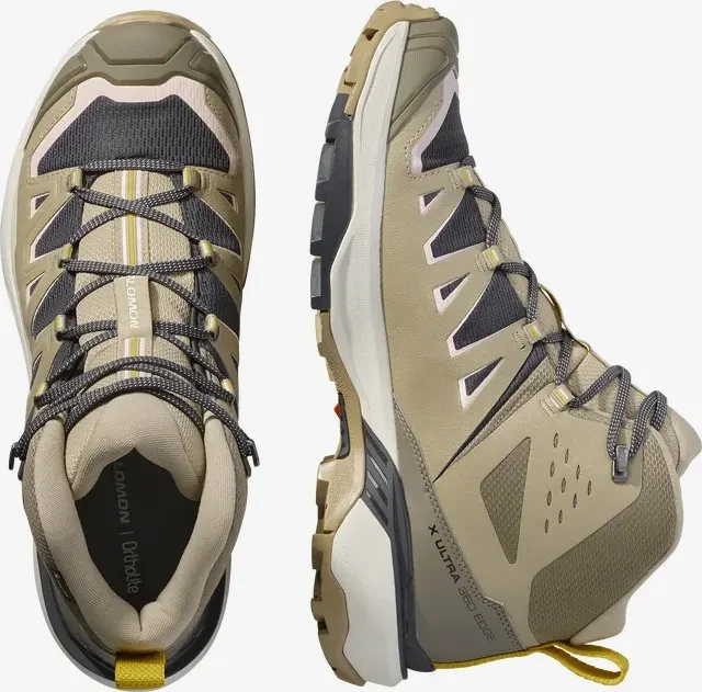 Salomon X Ultra 360 Edge Mid GTX phantom/desert tan/incaberry (Herren)