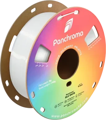 Polymaker Panchroma Silk PLA, weiß, Spule, 1.75mm, 1.00kg