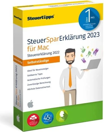 Akademische Arbeitsgemeinschaft SteuerSparErklärung für Selbstständige 2023, ESD (deutsch) (MAC)
