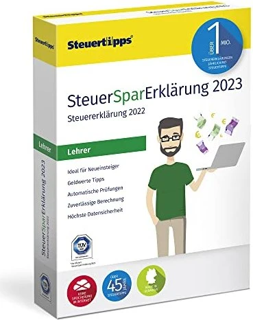 Akademische Arbeitsgemeinschaft SteuerSparErklärung für Lehrer 2023, ESD (deutsch) (PC)