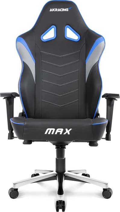 AKRacing Master Max Gamingstuhl, schwarz/grau/blau