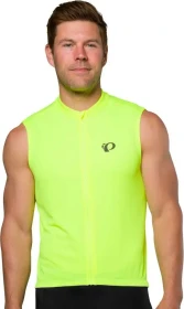 Pearl Izumi Quest SL Trikot ärmellos screaming yellow (Herren)