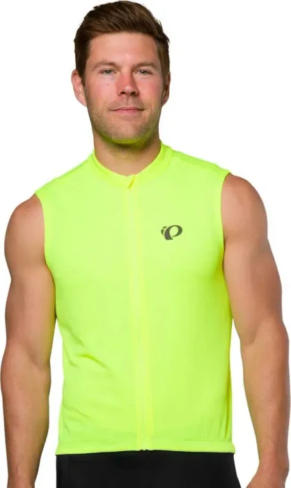 Pearl Izumi Quest SL Trikot ärmellos screaming yellow (Herren)