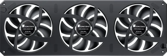 Jonsbo XA-360BR, schwarz, 3x 120mm