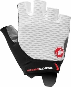 Castelli Rosso Corsa 2 Fahrradhandschuhe weiß (Damen)