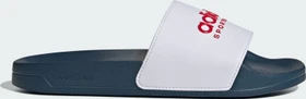 adidas Shower Adilette cloud white/better scarlet/team navy blue 2